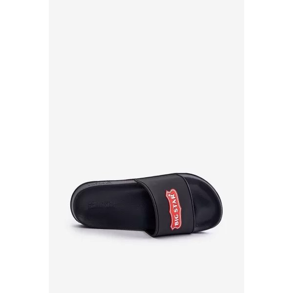  Pánske šľapky BIG STAR OO174028 BLACK Big Star Shoes 