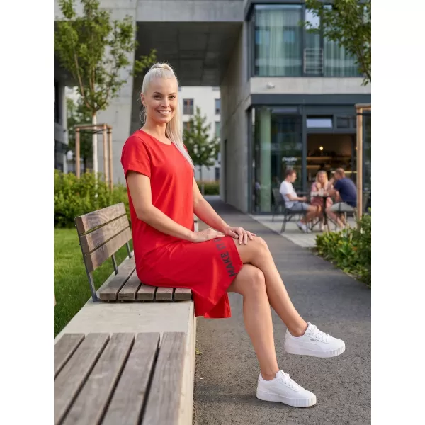  Dámske šaty ALTISPORT HERIA ČERVENÁ 