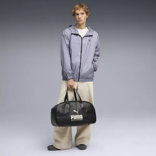  Pánska vetrovka PUMA ESS RELAXED WINDBREAKER 684626_65 ŠEDÁ OBLOHA 