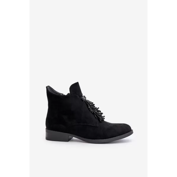  Dámske topánky S.BARSKI HY42-715 BLACK 