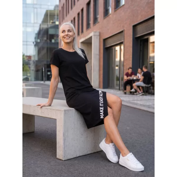  Dámske šaty ALTISPORT HERIA ČIERNA 