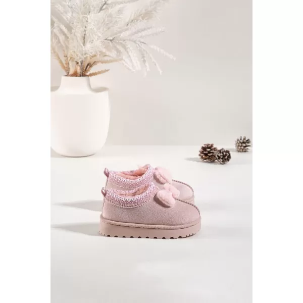  Detské snehule BOTO DAVEN 40657 PINK 