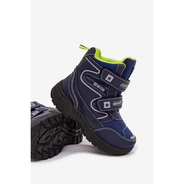  Detské snehule BIG STAR OO374048 BLUE Big Star Shoes 