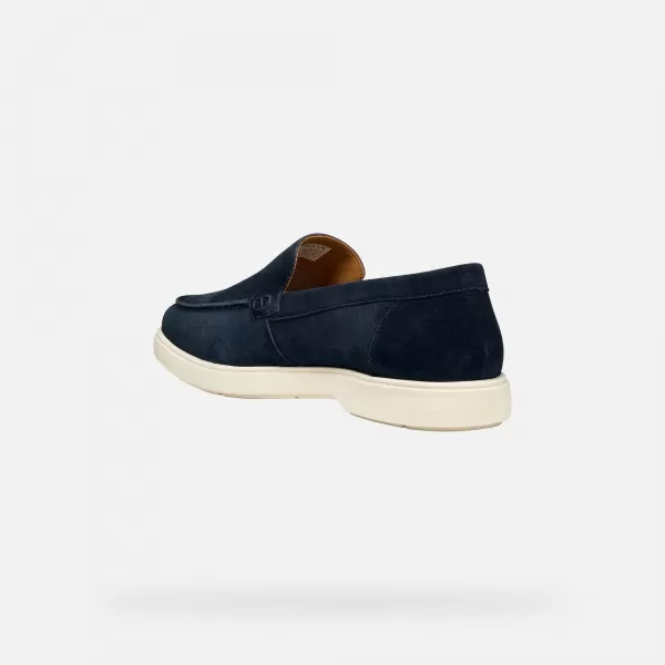  Pánske mokasíny GEOX SPHERICA EC17 G014395 TMAVO MODRÁ 