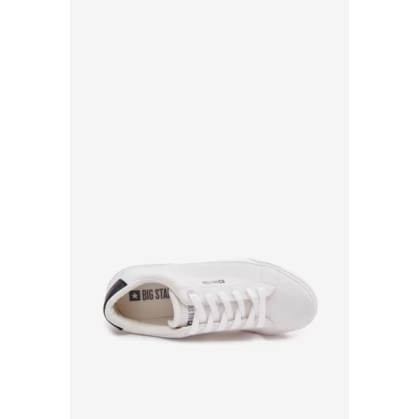  Pánske tenisky BIG STAR TT174001 WHITE Big Star Shoes 
