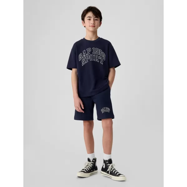  Detské tričko GAP LOGO CREW TOP 432540-02 NAVY UNIFORM 