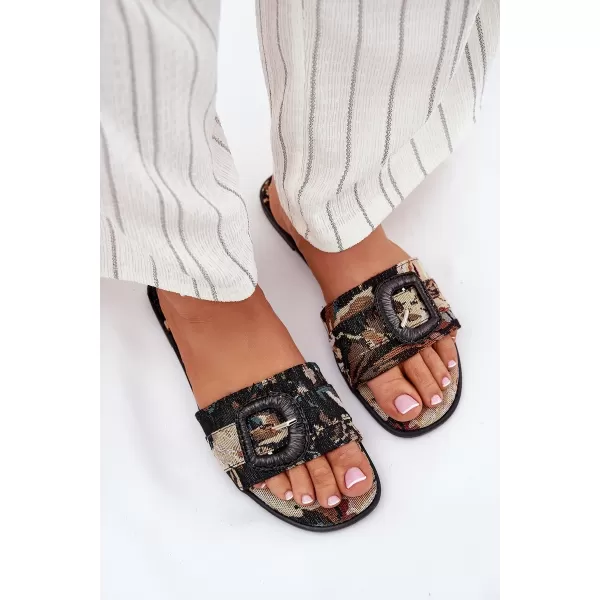  Dámske šľapky BOTO CLARIOLA 37411 BLACK 