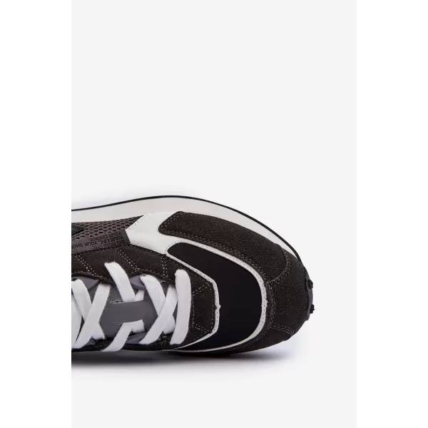  Pánske tenisky BIG STAR NN174347 BLACK Big Star Shoes 