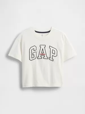 Detské tričko GAP LOGO TEE 780744-00 NEW OFF WHITE