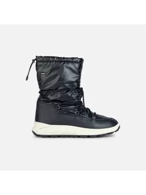 Dámske členkové čižmy GEOX SPHERICA 4X4 B ABX G011646 ČIERNA