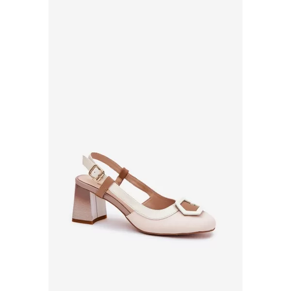  Dámske sandále D&A CR51-569 BEIGE 