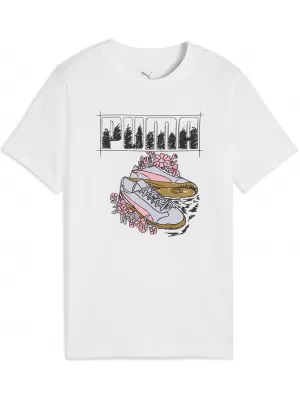 Detské tričko PUMA GRAPHIC TEE 688496-02 PUMA BIELA