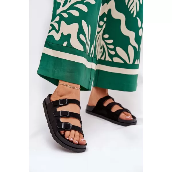  Dámske šľapky BOTO ULIRI 36079 BLACK 