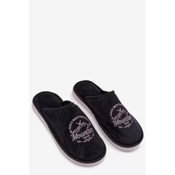  Pánske šľapky BOTO TIRANNE 40751 BLACK 