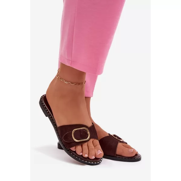  Dámske šľapky BOTO SELIVELLE 41578 BROWN 