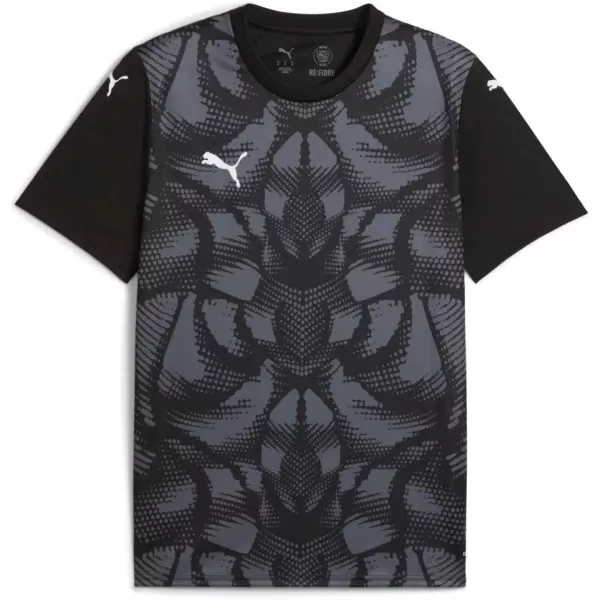  Pánske funkčné tričko PUMA TEAMULTIMATE JERSEY 706280-03 PUMA ČIERNA/PUMA BIELA 