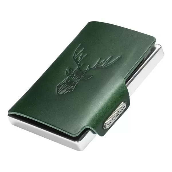 Peňaženka MONDRAGHI Silhouette Classic Deer GREEN 