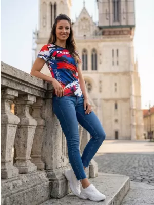 Dámske tričko premium ALTISPORT VOJ/ALW036HR/TR01 ŠMUHY