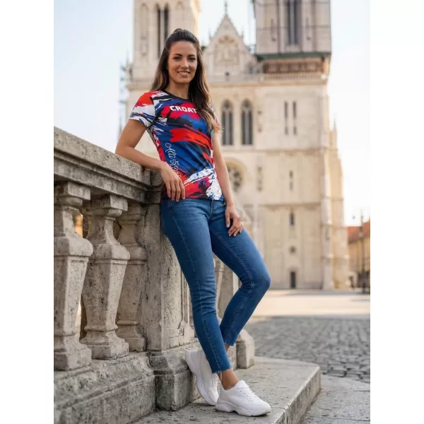  Dámske tričko premium ALTISPORT VOJ/ALW036HR/TR01 ŠMUHY 