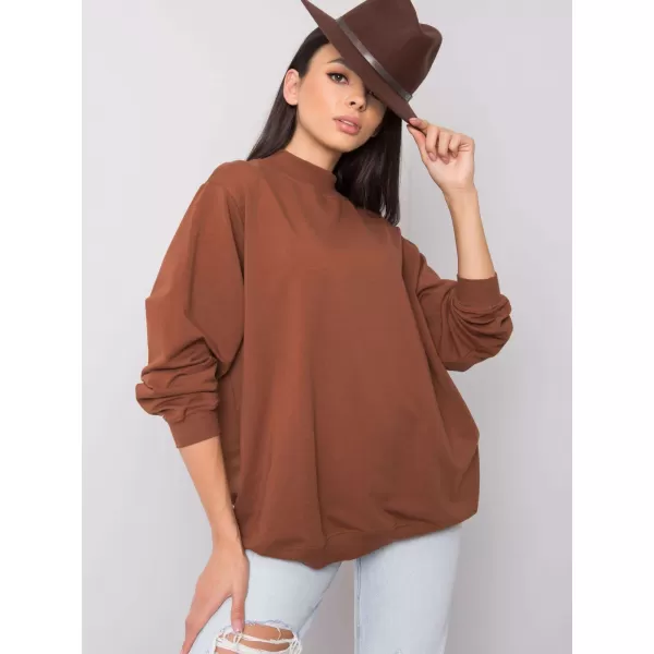  Dámska mikina BASIC FEEL GOOD RV-BL-5185.81P BROWN 
