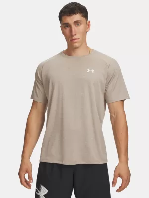 Pánske tričko UNDER ARMOUR UA TECH TEXTURED SS 1382796-203 HNEDÁ