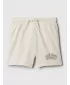 Detské kraťasy GAP FASHION LOGO SWEATSHORTS 408417-03 CARLS STONE