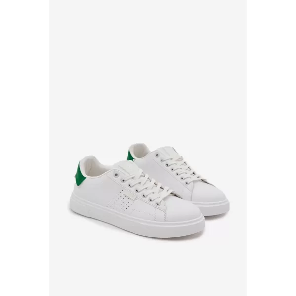  Pánske topánky BIG STAR OO174116 WHITE/GREEN Big Star Shoes 