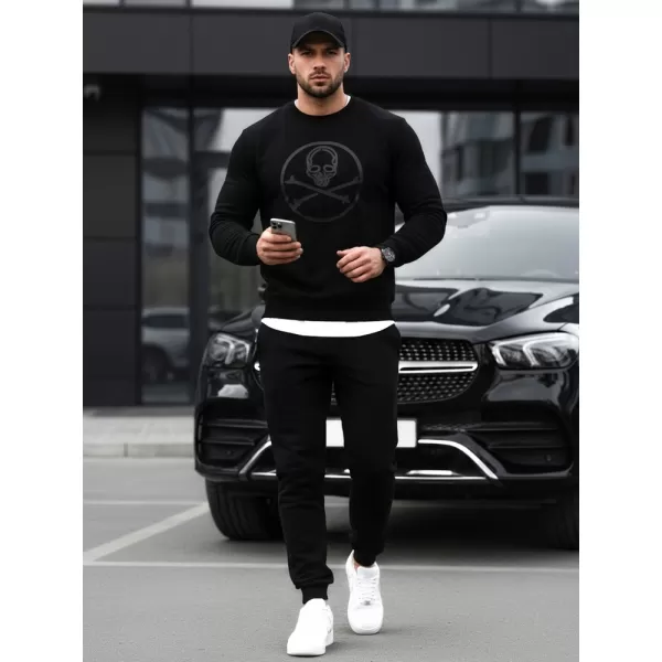  Pánska mikina DSTREET BX5948 ČIERNA 