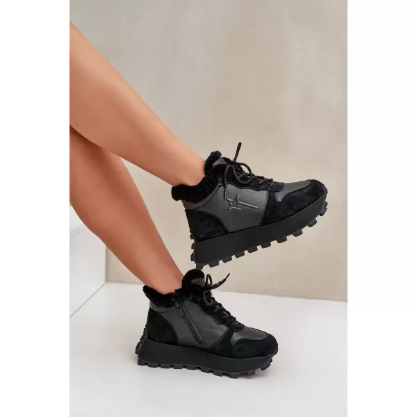  Dámske topánky BIG STAR OO274A329 BLACK Big Star Shoes 