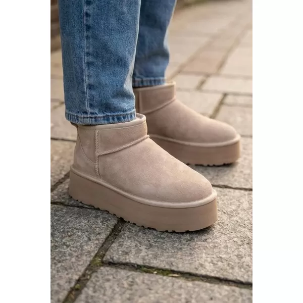  Dámske snehule BOTO MAIRENE 41122 BEIGE 