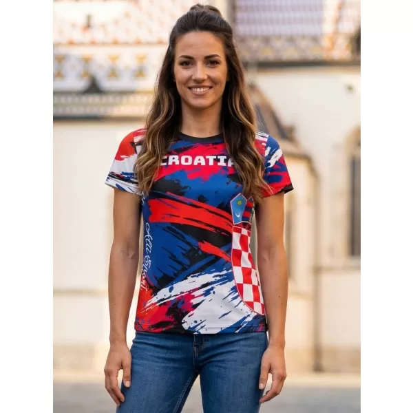  Dámske tričko premium ALTISPORT VOJ/ALW036HR/TR01 ŠMUHY 