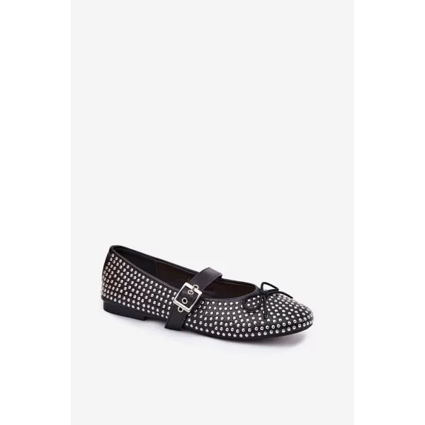  Dámske baleríny BOTO ZDIVISA 37884 BLACK 