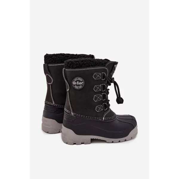  Detské zimné topánky LEE COOPER LCJ-25-44-3943K BLACK 