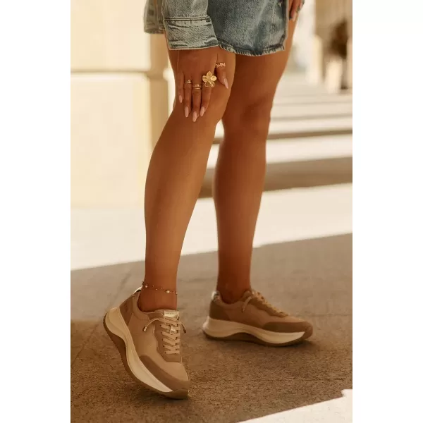  Dámske tenisky BIG STAR RR274A345 BEIGE Big Star Shoes 