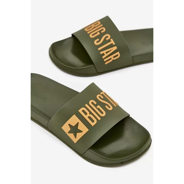  Pánske šľapky BIG STAR SS174360 GREEN Big Star Shoes 