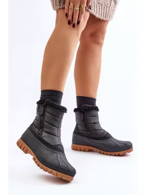 Dámske snehule LEE COOPER LCJ-24-44-2866 BLACK
