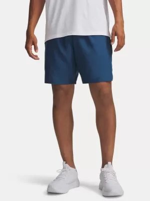 Pánske kraťasy UNDER ARMOUR UA TECH WOVEN WORDMARK SHORT 1383356-498 MODRÁ