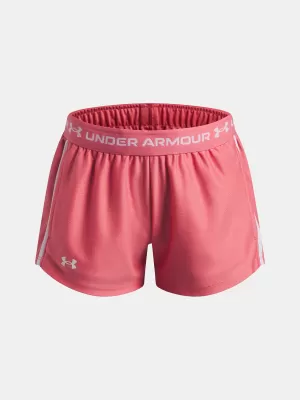 Dievčenské kraťasy UNDER ARMOUR G TECH PLAY UP SHORT 1390075-600 RUŽOVÁ