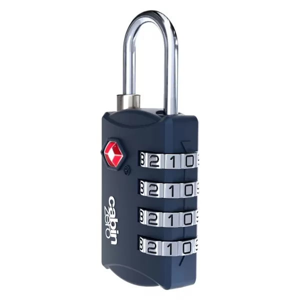  Zámok CABINZERO TSA Travel Lock NAVY 