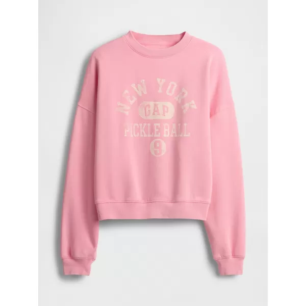  Dámska mikina GAP LOGO SWEATSHIRT 548299-20 MAY PINK 