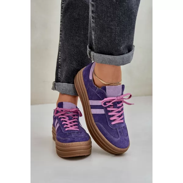  Dámske topánky ZAZOO N1068S4 PURPLE 