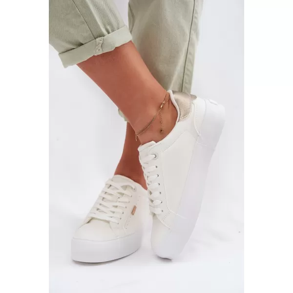  Dámske topánky BIG STAR TT274805 WHITE Big Star Shoes 