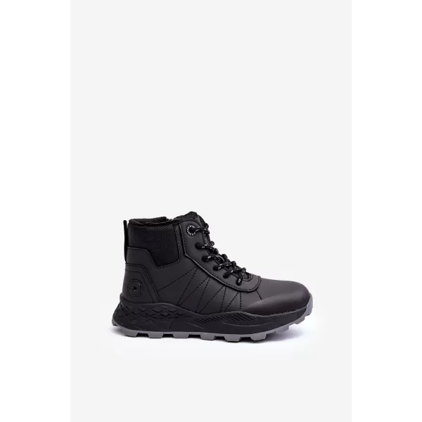  Detské zimné topánky BIG STAR MM374203 BLACK Big Star Shoes 