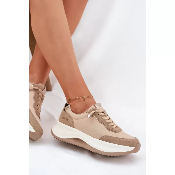  Dámske tenisky BIG STAR RR274A345 BEIGE Big Star Shoes 