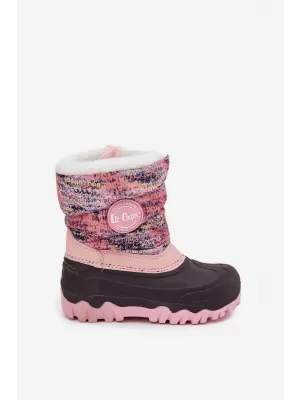 Detské zimné topánky LEE COOPER LCJ-25-10-3770 PINK