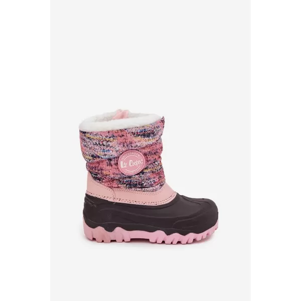  Detské zimné topánky LEE COOPER LCJ-25-10-3770 PINK 