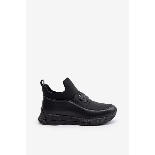  Dámske topánky na platforme ARTIKER 55C0035 BLACK 