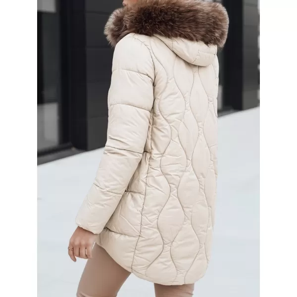  Dámska bunda DSTREET TY5495 BIELA 