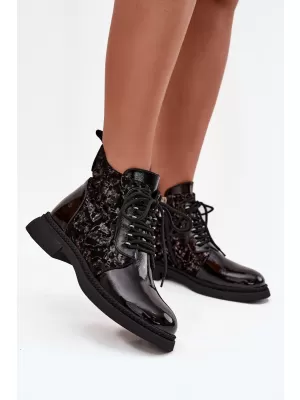 Dámske topánky D&A CR52-613 BLACK