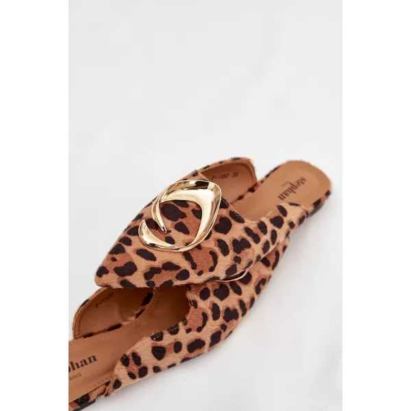  Dámske šľapky BOTO GALVELLA 41296 LEOPARD 